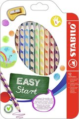 Värvipliiats 12 v. St.Easy colors V+terit. hind ja info | Kunstitarbed, voolimise tarvikud | kaup24.ee