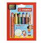 Värvilised pliiatsid Stabilo 6 värvi+ teritaja hind ja info | Kunstitarbed, voolimise tarvikud | kaup24.ee