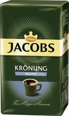 Jahvatatud kohv Jacobs Kronung kofeiinivaba, 250g hind ja info | Kohv, kakao | kaup24.ee