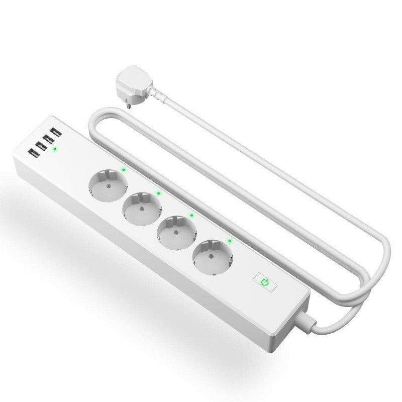 Smart Power Strip Wi-Fi (HomeKit) цена и информация | Lülitid ja pistikupesad | kaup24.ee