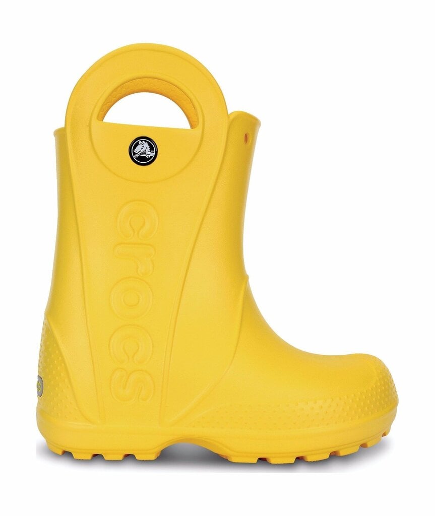 Laste kummisaapad Crocs™ Handle It Rain Boots Kollane hind ja info | Laste kummikud | kaup24.ee