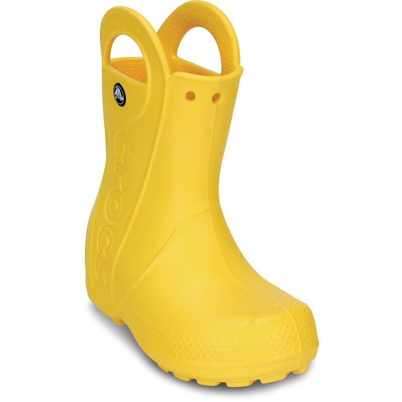 Laste kummisaapad Crocs™ Handle It Rain Boots Kollane hind ja info | Laste kummikud | kaup24.ee