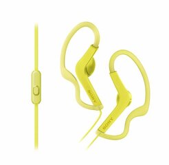 Sony AS210AP, yellow hind ja info | Kõrvaklapid | kaup24.ee