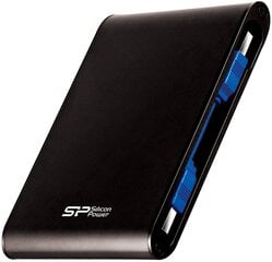 Silicon Power väline kõvaketas 1TB Armor A80 USB 3.0, must цена и информация | Жёсткие диски (SSD, HDD) | kaup24.ee