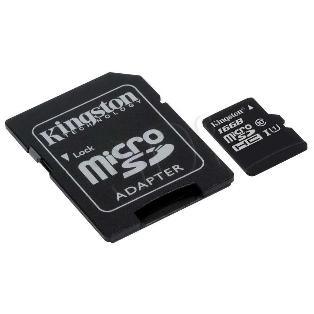 Mälukaart Kingston SDCS/16GB цена и информация | Mobiiltelefonide mälukaardid | kaup24.ee