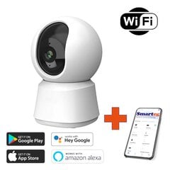 Nutikas sisekaamera WiFi 1080p 360 hind ja info | Valvekaamerad | kaup24.ee