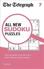 Telegraph All New Sudoku Puzzles 7 цена и информация | Книги о питании и здоровом образе жизни | kaup24.ee