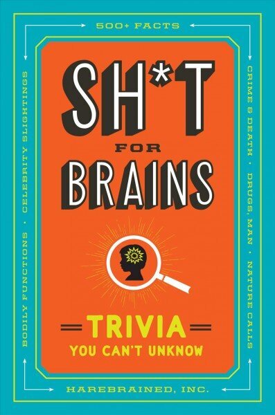 Sh*T for Brains: Trivia You Can't Unknow цена и информация | Tervislik eluviis ja toitumine | kaup24.ee