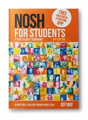 NOSH for Students: A Fun Student Cookbook - Photo with Every Recipe 6th New edition hind ja info | Retseptiraamatud  | kaup24.ee