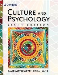 Culture and Psychology 6th edition hind ja info | Ühiskonnateemalised raamatud | kaup24.ee