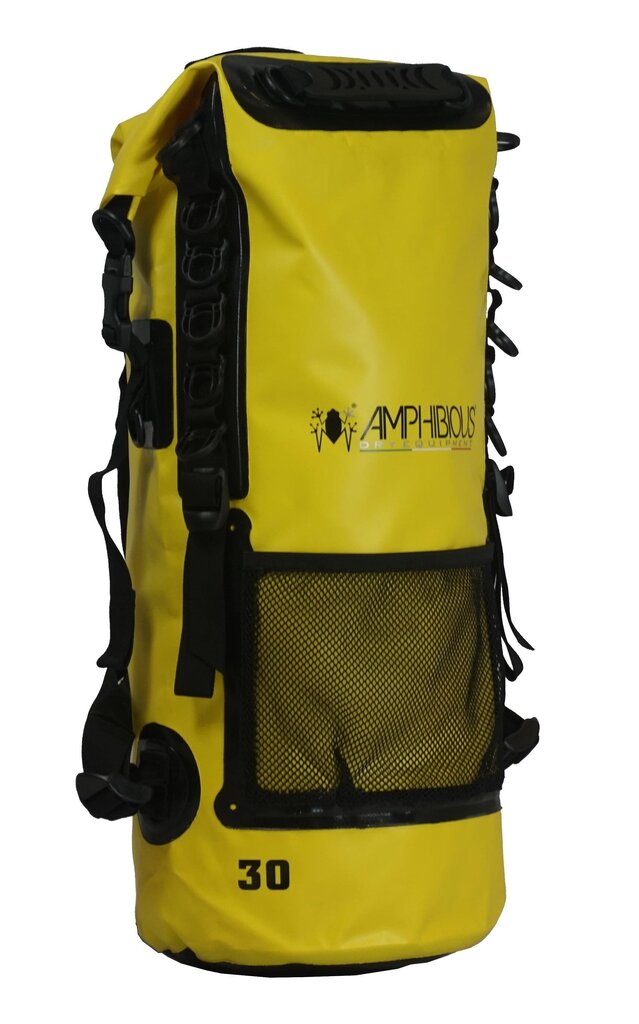 AMPHIBIOUS WATERPROOF BACKPACK QUOTA 30L YELLOW P/N: ZSA-2030.04 цена и информация | Spordikotid, seljakotid | kaup24.ee