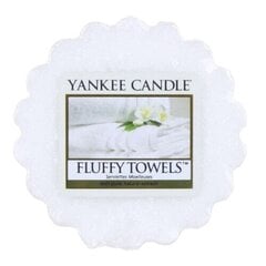 Yankee Candle Ароматизированный воск Fluffy Towels 22 г цена и информация | Подсвечники, свечи | kaup24.ee