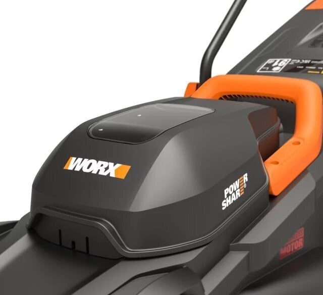 Cordless lawnmower Worx WG730E цена и информация | Muruniidukid | kaup24.ee