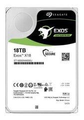 Seagate Enterprise ST18000NM000J internal hard drive 3.5" 18000 GB Serial ATA III цена и информация | Внутренние жёсткие диски (HDD, SSD, Hybrid) | kaup24.ee