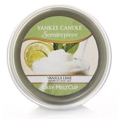 Yankee Candle Vanilla Lime Scenterpiece Easy MeltCup 61 g hind ja info | Küünlad, küünlajalad | kaup24.ee