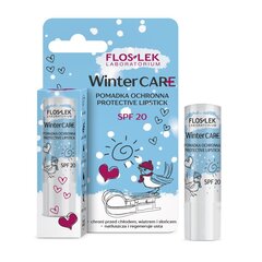 Huulepalsam Floslek Winter Care SPF20 цена и информация | Помады, бальзамы, блеск для губ | kaup24.ee