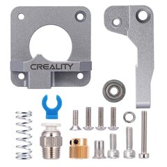 Uuendatud Creality Ender 3 Kõik metallist MK-8 ekstruuderi söötur Drive1.75 mm hõõgniit Ender 3 Pro jaoks, Ender 3 V 2, Ender 5/5 Plus/Pro, CR-10 seeria, 3D-printer, hall alumiiniumplokk Bowden Excuder hind ja info | Printeritarvikud | kaup24.ee