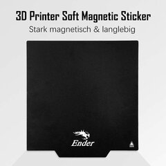 Creality Ender 3 Upgrade Printing Bed, magnetiline platvorm, 235x235x1mm lõpp 3 / lõpp 3R / lõpp hind ja info | Printeritarvikud | kaup24.ee