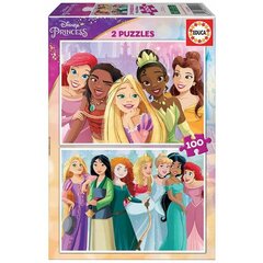 Pusle Educa Disney Princess, 2 tk hind ja info | Pusled | kaup24.ee