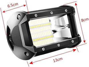 Передние фары  Aufun LED Worklight 72 Вт цена и информация | Автомобильные лампочки | kaup24.ee