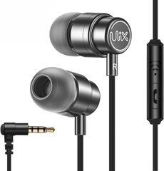 Ulix Rideri kõrvaklapid kõrvakõrvaklappidega kaabli ja mikrofoniga, 5 -aastane garantii, rikkaliku bassi 48Ω draiverid, keerdkindlad, tugevdatud vastupidav kaabel, mobiiltelefoni kõrvaklapid, iPhone, iPad, Samsung, PC hind ja info | Kõrvaklapid | kaup24.ee