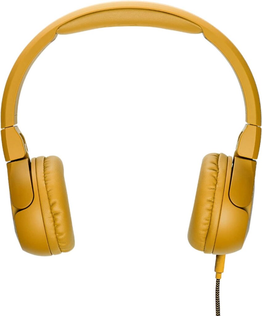 POGS -i kõrvaklappide lapsed kaabliga | Elevant | Kokkupandavad vastupidavad lapsed kõrvaklapid alates 3 -aastastest mahukontrolli, mikrofoni, Border 85db | Muusika jagamise funktsioon | 1m 3,5 mm Aux kaabel (kollane) цена и информация | Kõrvaklapid | kaup24.ee