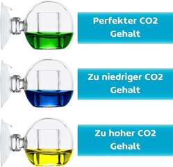 MEMETURY CO2 DAUERTEST AKKARIUM 'ORB' - valmistatud Saksamaal 30 ml testflüssigkeit 20 mg/l, CO2 test Drop kontrollija, CO2 testija hind ja info | Akvaariumid ja seadmed | kaup24.ee