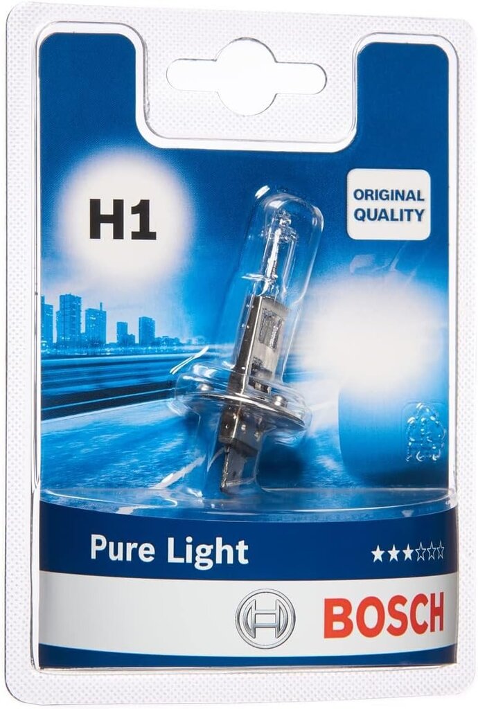 Bosch H1 puhas valguse lamp - 12 V 55 W P14.5S - 1 tükk hind ja info | Autopirnid | kaup24.ee