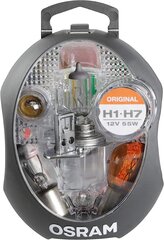 Оригинальная заменяющая лампа Osram CLK H1/H7, галогенные фар и сигнальные лампы цена и информация | Автомобильные лампочки | kaup24.ee