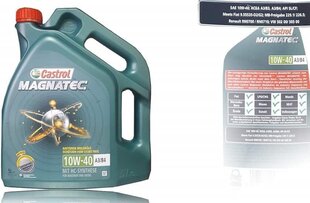 Castrol Magnatec 10W-40 A3/B4, 5 liitrit hind ja info | Castrol Autokaubad | kaup24.ee