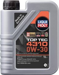 Liqui Moly 3735 Top TEC 4310 0W-30 1 L цена и информация | Автохимия | kaup24.ee