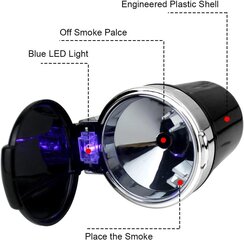 Ashcup Car, Netspower светодиодная сигарета пепельная пепельная пепела -безжиевая самоотдача Universal Handy Stitch Cup Cup Cup с крышкой для машины, дома, офиса цена и информация | Дополнительные принадлежности | kaup24.ee