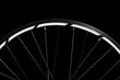Ratta reflektori kleebised - komplektis 40 triibu - optimaalne 27,5 28 ja 29 -tollise velje jaoks - värv must (valge peegeldav) - kõrge kvaliteediga kleebised, mis on valmistatud tugevast 3M -i kvaliteetsest refleksist kilest hind ja info | Jalgratta tuled ja helkurid | kaup24.ee