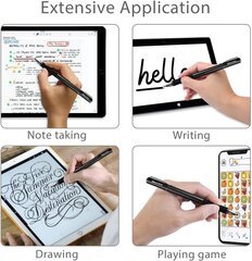 Tuhmid excel pliiats sisesta pliiatsi pliiatsit puutestift, mis ühildub Apple iPad Pro mini õhutahvlitega puutetundlik iPhone Surface Purpy Precision Mahtuv sülearvuti tahvelarvuti ketas Tipind hind ja info | Tahvelarvuti lisatarvikud | kaup24.ee