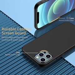 Неразрывно совместимый с iPhone 12 Case/iPhone 12 за корпус - стильный ультра -типичный корпус мобильного телефона TPU, корпус, покрытие для iPhone 12/12 Pro (6,1 дюйма) 2020 [Защита от падения, не -л.] - Мэтт Блэк цена и информация | Чехлы для телефонов | kaup24.ee