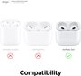 Elago AW5 juhtum ühildub AirPods 3 juhtumiga, klassikaliste mängumängijate konsoolide kujundusjuhtumi kattega võtmerõngastega, toetab traadita laadimist (roosa) hind ja info | Kõrvaklapid | kaup24.ee