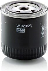 Algne Man Filter õlifilter W 920/23-eest tarbesõidukid цена и информация | Дополнительные принадлежности | kaup24.ee