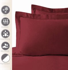 Pizuna 400 Fade Number Cotton Oxford Pillow Cover 50 x 75 Rio-Red, 2-часовой 100 % длиннослойный хлопковой мягкий мако-атласный переплет цена и информация | Комплекты постельного белья | kaup24.ee