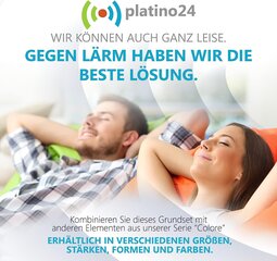 Platino24 3D Set Sound Abripber Color, сделанный из базотета G+ с акустическим войлоком, 6 соты в бирюзовом каждом Ø30 см, улучшение акустики в помещении цена и информация | Изоляционный и уплотняющий упаковочный материал | kaup24.ee