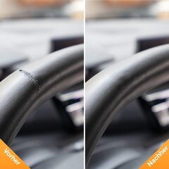 Colourlocki nahast remondikomplekt rooli must must hind ja info | Lisaseadmed | kaup24.ee