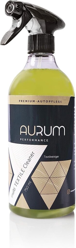 Aurum-Performance® polsterdatud auto-autopuhasti ja sisemise autopolsteri puhastusvahendiga võimsa sügavuse efektiga (mitme tekstiilpuhastusvahend, 750ml) hind ja info | Autokeemia | kaup24.ee