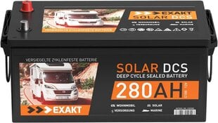 Päikeseaku 12V 280AH täpselt alalisvoolu mootorradade tarnimise saabast päikeseenergia aku hind ja info | Lisaseadmed | kaup24.ee