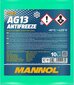 Mannol Antrefreeze AG13-40 VIOSTROSTI KAITSE JAUSTAMINE, 10 liitrit цена и информация | Antifriisid ja jahutusvedelikud | kaup24.ee