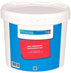 BOOMASSBEST® 5 kg pH tõstja granuleer basseinide jaoks - efektiivne granuleeritud, sealhulgas mõõtetass - pH plus optimaalseks pH stabiliseerimiseks hind ja info | Basseinitehnika | kaup24.ee
