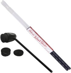 Adoro Silent Sticks & Bassdrum Beater Set - Тихие барабанные палочки и бас -барабан для барабанных барабанов или педали Cajon - (нет барабанного щита, амортизации барабанов или басового демпфера) цена и информация | Ударные инструменты | kaup24.ee