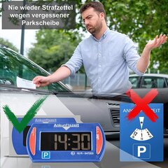 2x Park Mini Sinine elektrooniline parkimisplaat digitaalsed parkimismõõturid ametliku heakskiiduga - 2 tükki kokkuhoiukomplekti hind ja info | Lisaseadmed | kaup24.ee