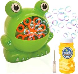 Мощный вентилятор Gamez Jam Frog Sop Bubble Machine для малышей цена и информация | Игрушки для песка, воды, пляжа | kaup24.ee