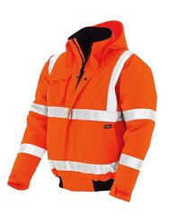 Texxor 4119 Предупреждающая защита пилотная куртка Whistler водонепроницаемая, ветряная рабочая куртка Orange M, S, S цена и информация | Садовая одежда | kaup24.ee