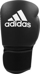 Боксерские перчатки Adidas, черные цена и информация | Боевые искусства | kaup24.ee