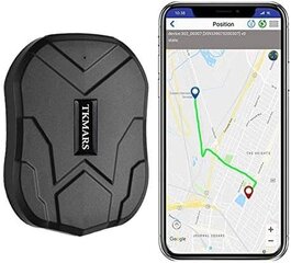 Трекер GPS TKMOS Song Magnet, 3-месячный режим ожидания GPS, система мониторинга транспортных средств в реальном времени, водонепроницаемый локатор GPS, анти-потерянное GPS местоположение с бесплатным приложением для смартфона цена и информация | Аксессуары для телефонов | kaup24.ee